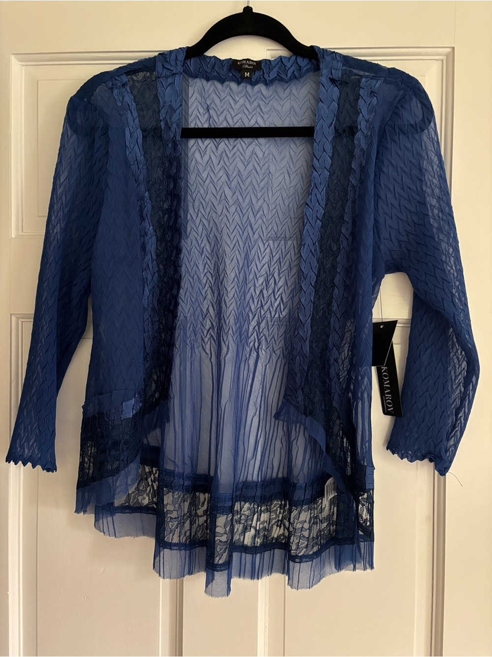 NWT Komarov Lace Cardigan